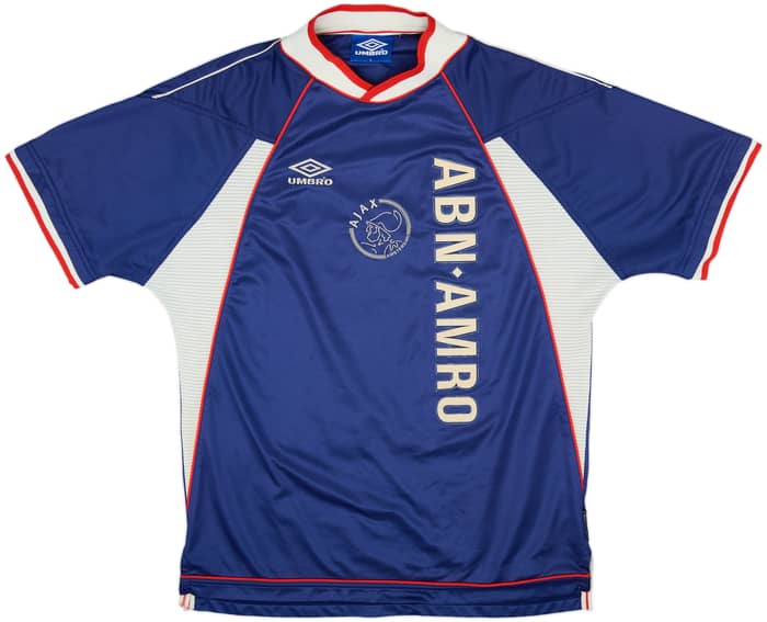 Camiseta de visitante de invierno del Ajax 1999-00 #6 - 8/10 - (L)