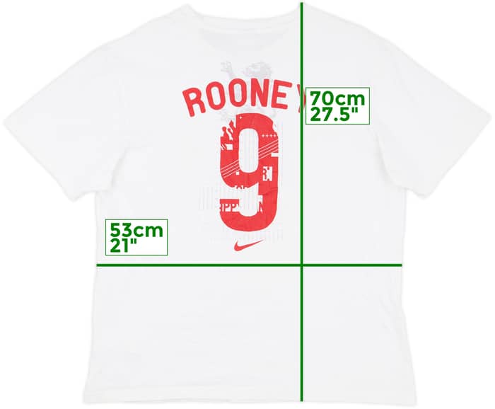 2010 England Nike Fan Tee - 9/10 - 8/10 - (L)