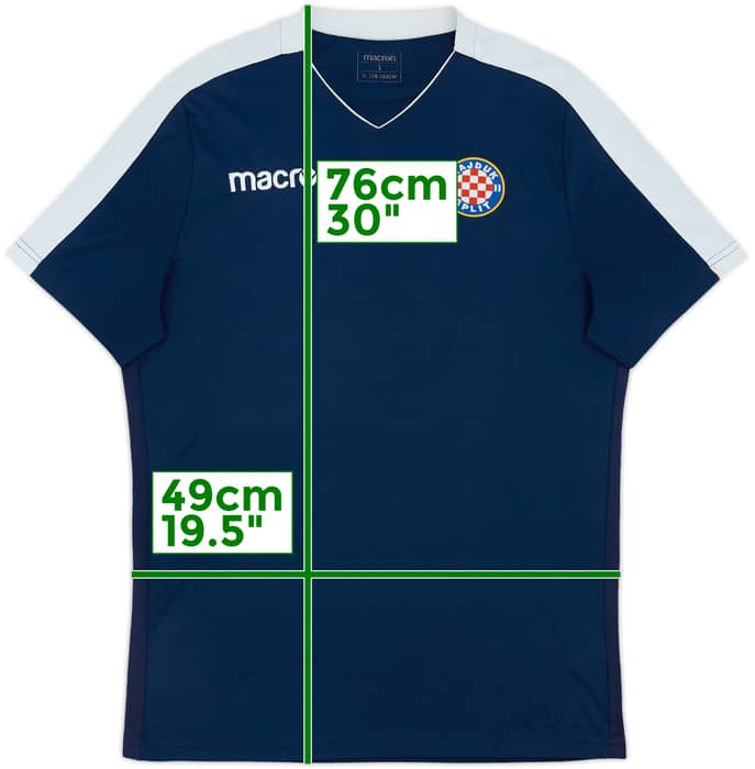 2013-14 Hajduk Split Macron Training Shirt - 5/10 - (L)
