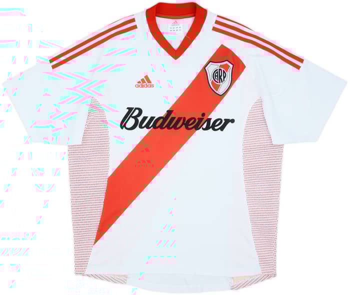 2002-03 River Plate Home Shirt - 8/10 - (L)