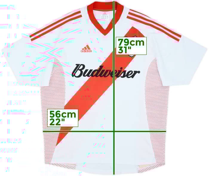 2002-03 River Plate Home Shirt - 8/10 - (L)