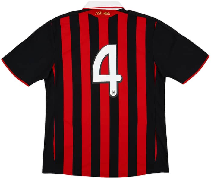 2009-10 AC Milan Home Shirt #4 - 6/10 - (L)