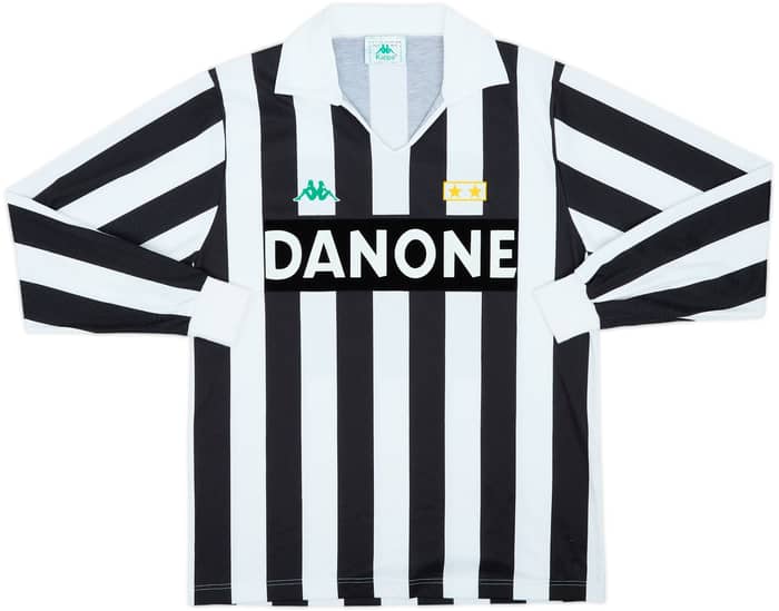 1992-94 Juventus Basic Home L/S Shirt #10 - 6/10 - (M)