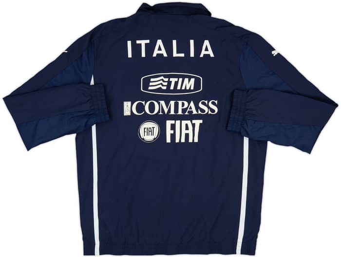 2010-12 Italy Player Issue Puma Hooded Rain Jacket - 8/10 - (L)