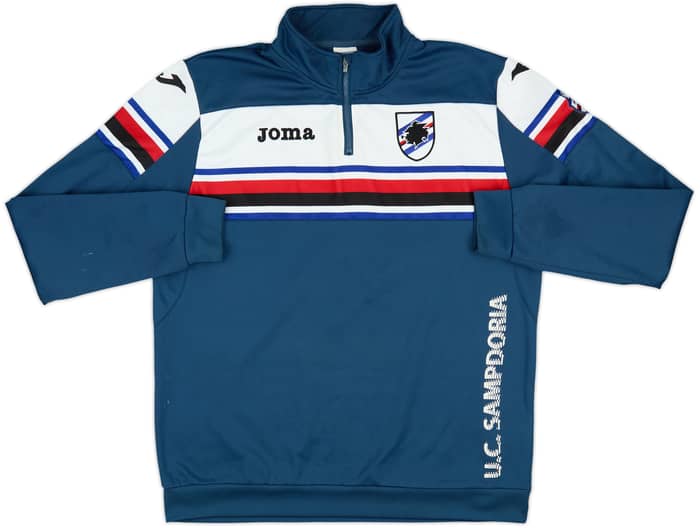 2015-16 Sampdoria Joma 1/4 Zip Training Top - 6/10 - (XXL)