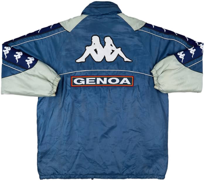 2000-01 Genoa Kappa Padded Bench Coat - 8/10 - (XXL)
