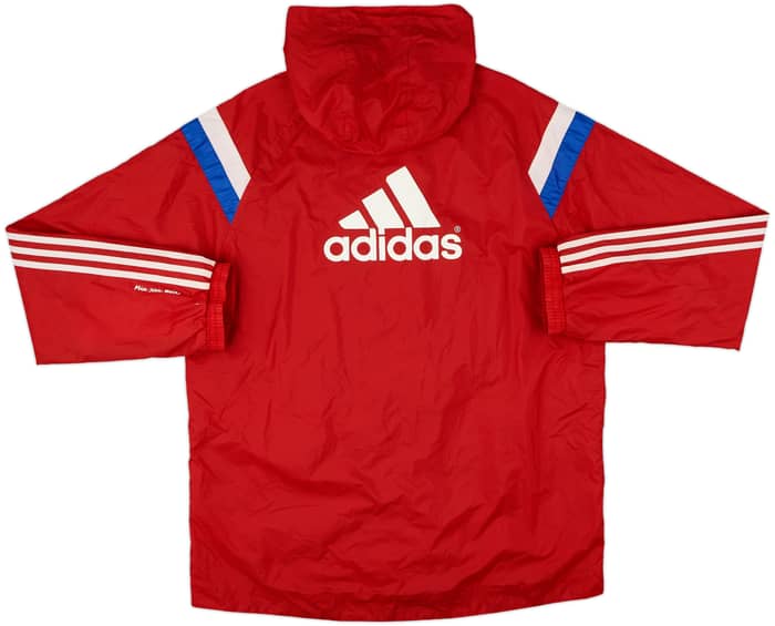 2014-15 Bayern Munich adidas Hooded Track Jacket - 6/10 - (L)