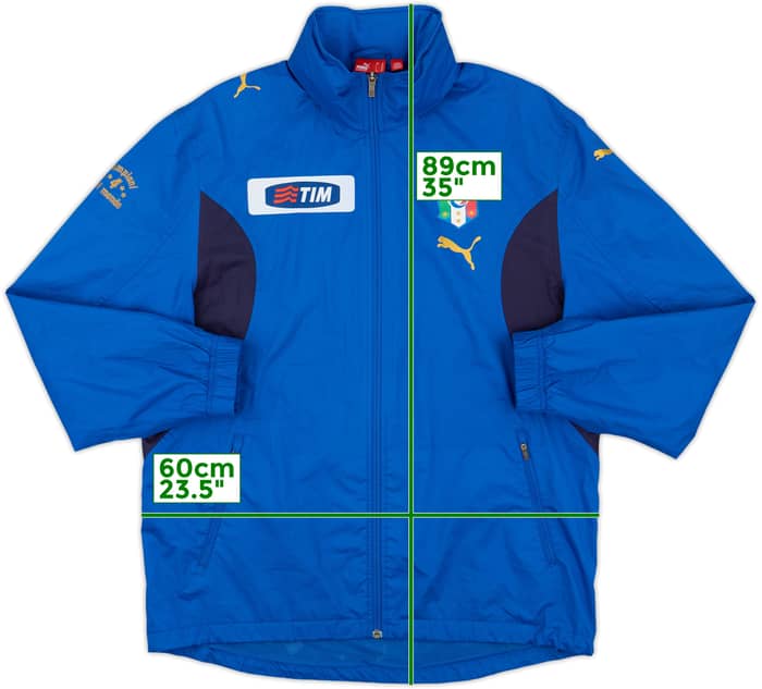 2006-08 Italy Puma Hooded Rain Jacket - 7/10 - (M)