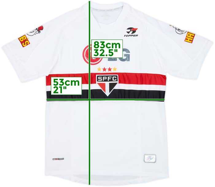 2003 Sao Paulo Home Shirt #9 - 5/10 - (L)