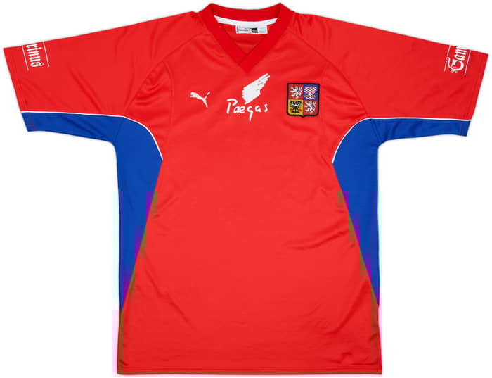 2000-01 Czech Republic Player Issue Puma Training Shirt - 8/10 - (XXL)