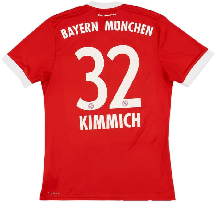 2017-18 Bayern Munich Home Shirt Kimmich #32 - 9/10 - (S)