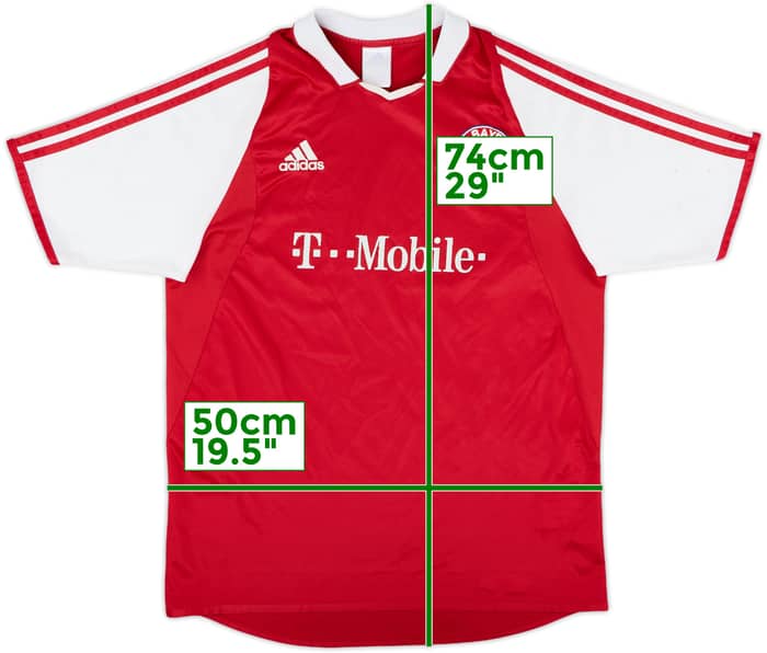 2004-05 Bayern Munich Home Shirt - 4/10 - (XL.Boys)