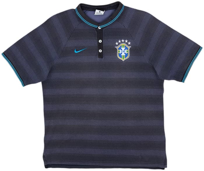 2014-15 Brazil Nike Polo Shirt - 8/10 - (L)