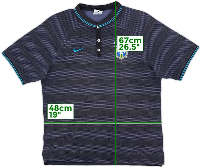 2014-15 Brazil Nike Polo Shirt - 8/10 - (L)