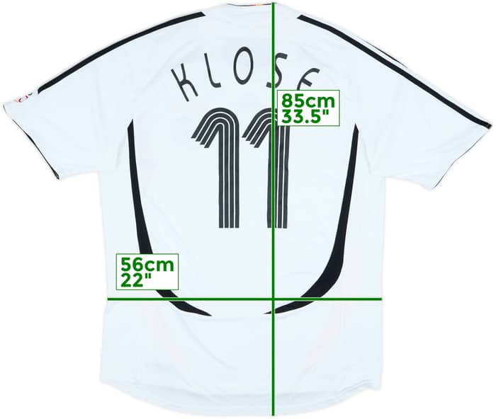 2005-07 Germany Home Shirt Klose #11 - 6/10 - (XL)