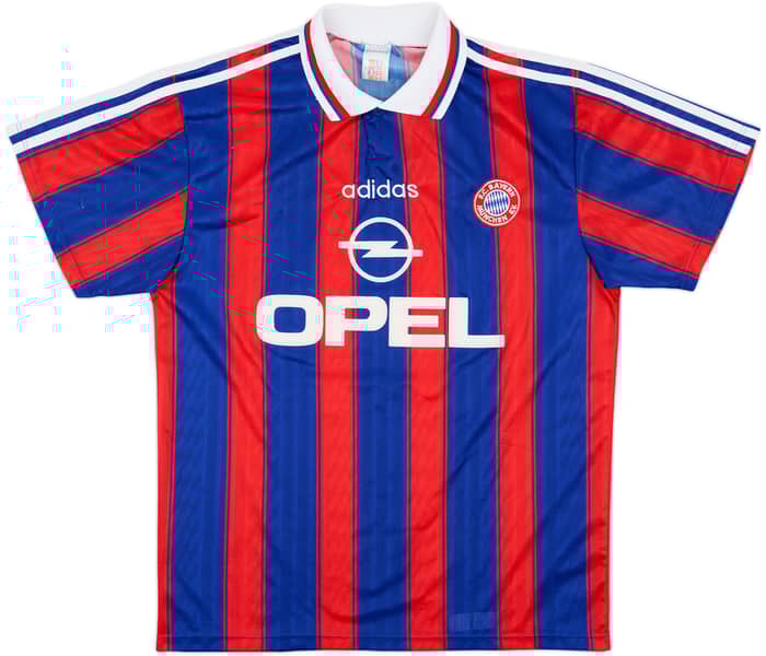 1995-97 Bayern Munich Home Shirt Klinsmann #18 - 8/10 - (M)