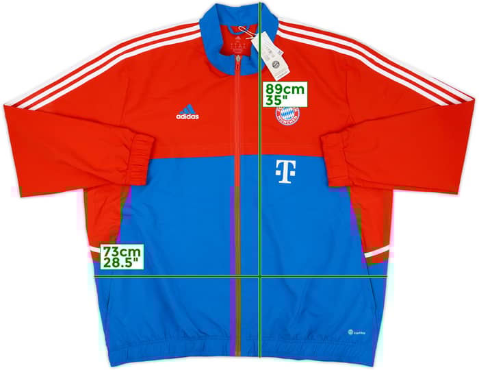 2022-23 Bayern Munich adidas Track Jacket (3XL)