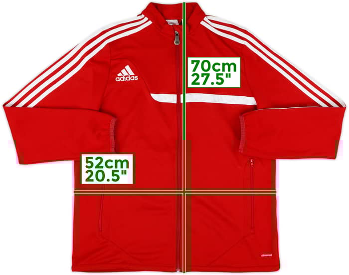 2013-14 Bayern Munich adidas Track Jacket - 8/10 - (XL.Boys)