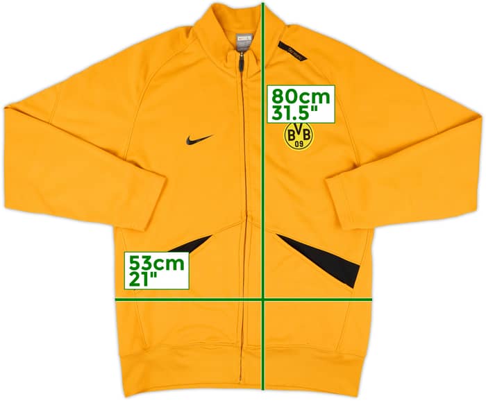 2007-08 Borussia Dortmund Nike Track Jacket - 8/10 - (L)