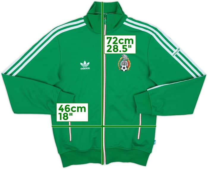 2010 Mexico adidas Originals '1986' Track Jacket - 8/10 - (S)