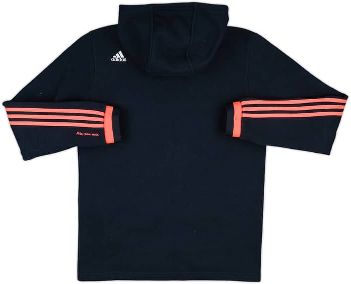 2015-16 Bayern Munich adidas Hooded Track Jacket - 8/10 - (M)
