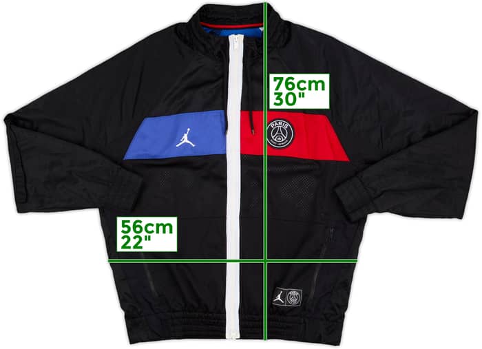 2020-21 Paris Saint-Germain Jordan Track Jacket - 8/10 - (M)