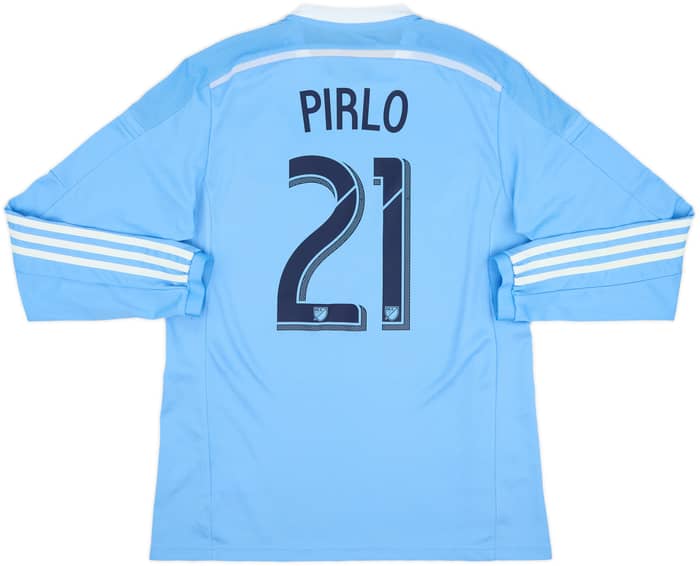 2015-16 New York City Authentic Home Pirlo #21 - 8/10 - (L)