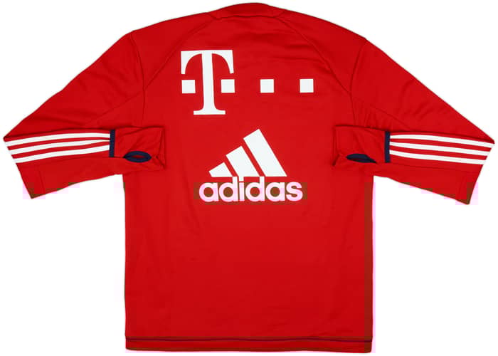 2017-18 Bayern Munich adidas Youth Player Issue Sweat Top #19 - 10/10 - (M)