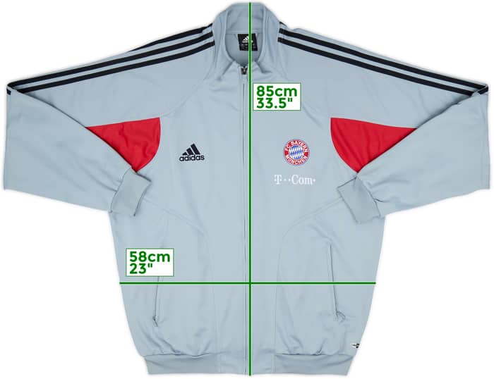 2004-05 Bayern Munich adidas Track Jacket - 9/10 - (XL)