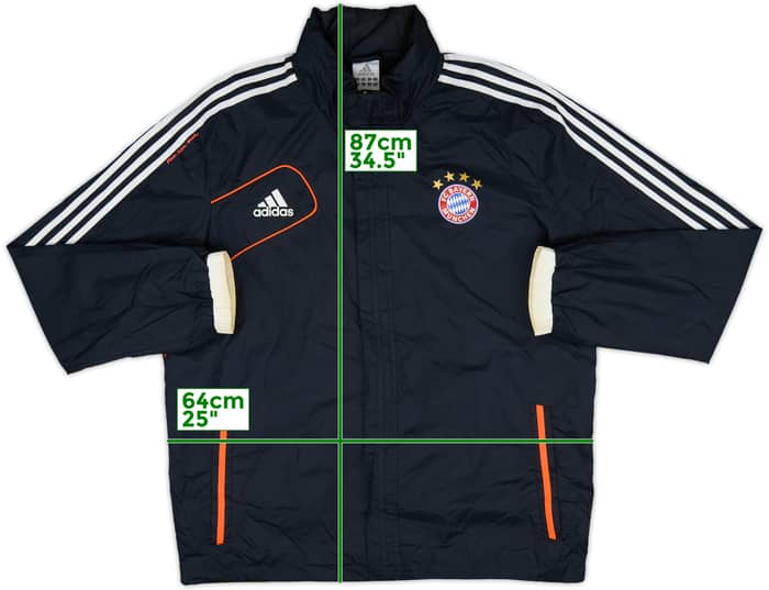 2012-13 Bayern Munich adidas Hooded Rain Jacket - 9/10 - (XXL)