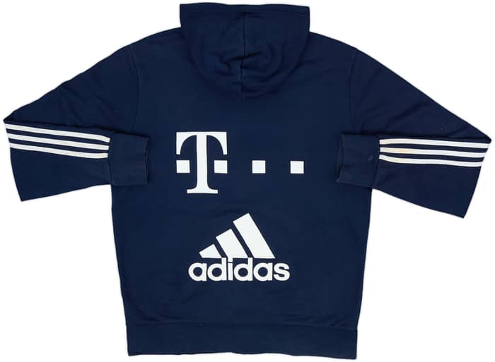 2017-18 Bayern Munich adidas Hooded Sweat Top - 7/10 - (L)
