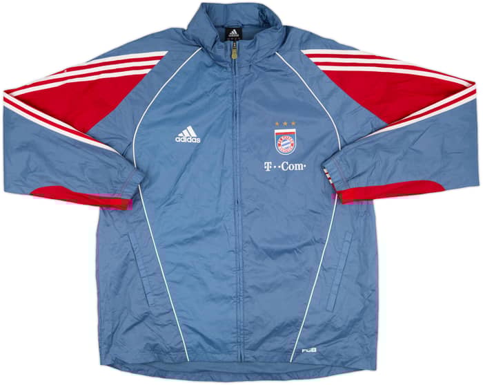 2004-05 Bayern Munich adidas Hooded Rain Jacket - 8/10 - (L/XL)