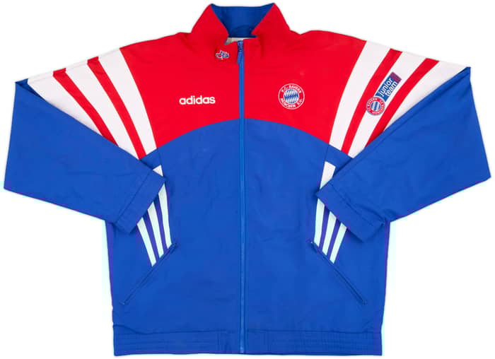 1995-96 Bayern Munich Junior Team adidas Track Jacket - 7/10 - (M/L)