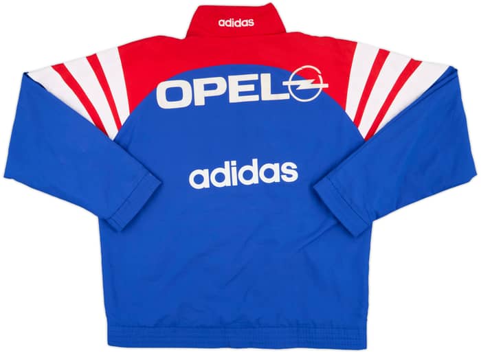 1995-96 Bayern Munich Junior Team adidas Track Jacket - 7/10 - (M/L)