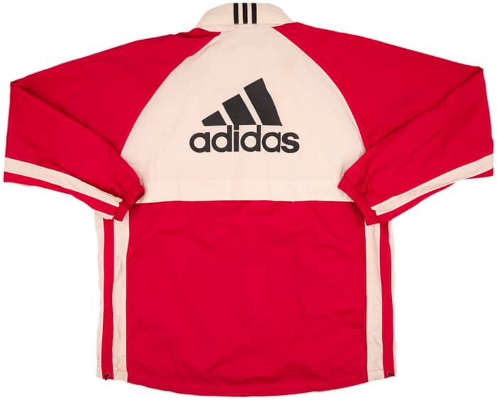 1998-00 Stuttgart adidas Hooded Rain Jacket - 5/10 - (XL)