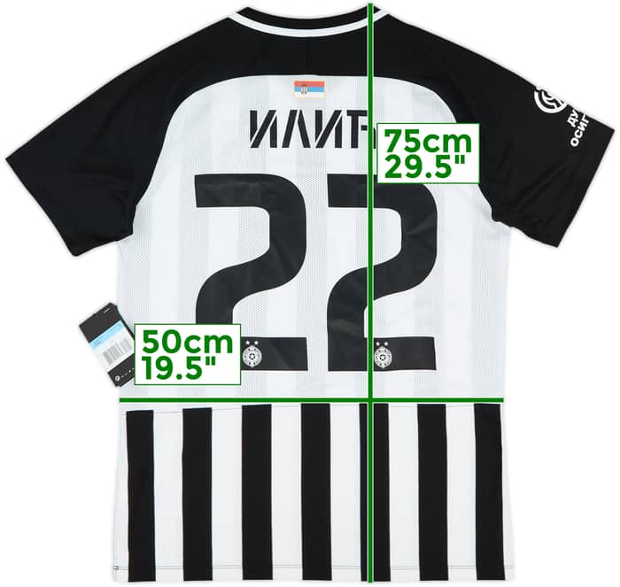 2018-19 Partizan Belgrade Home Shirt Ilic #22 (M)