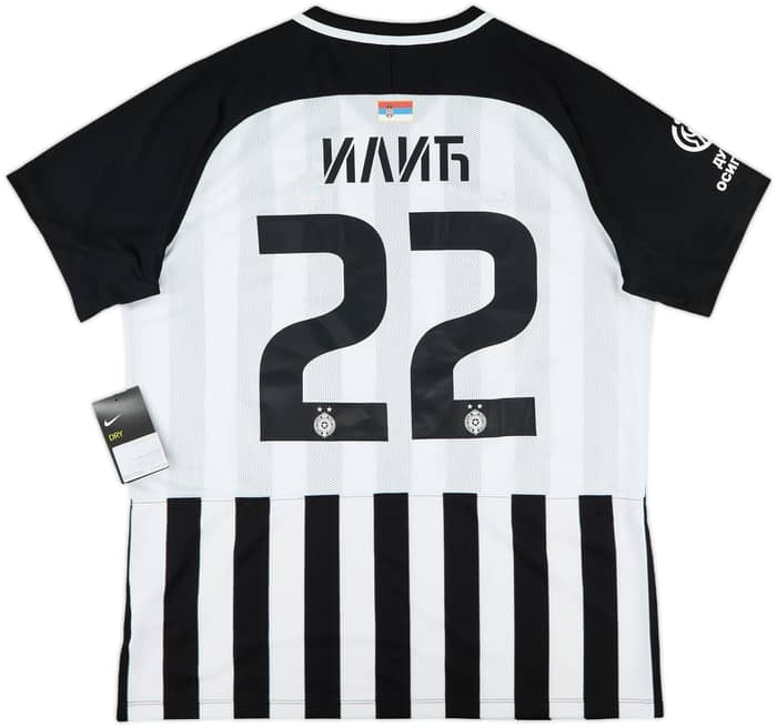 2018-19 Partizan Belgrade Home Shirt Ilic #22 (XL)