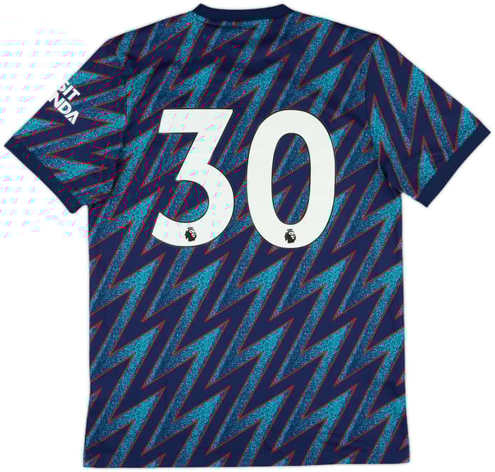 2021-22 Arsenal Third Shirt #30 - 8/10 - (M)