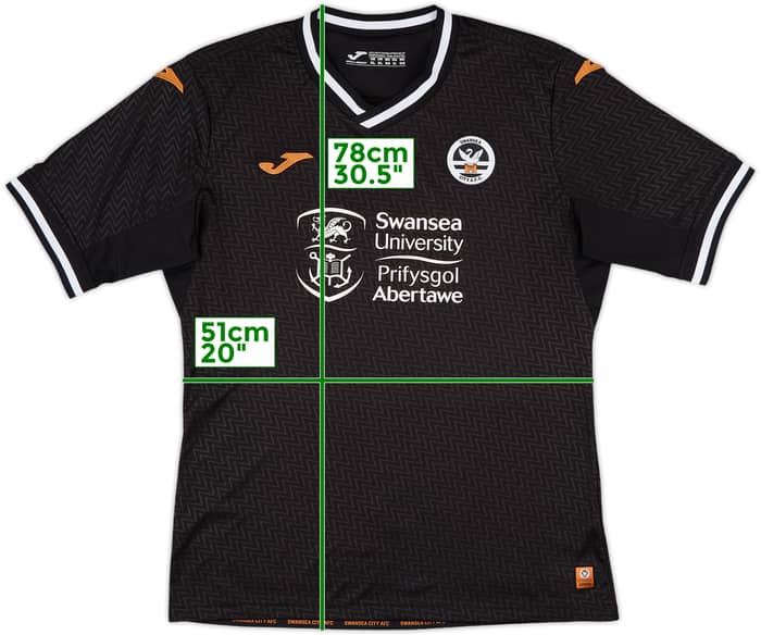 2021-22 Swansea City Away Shirt - 9/10 - (XL)