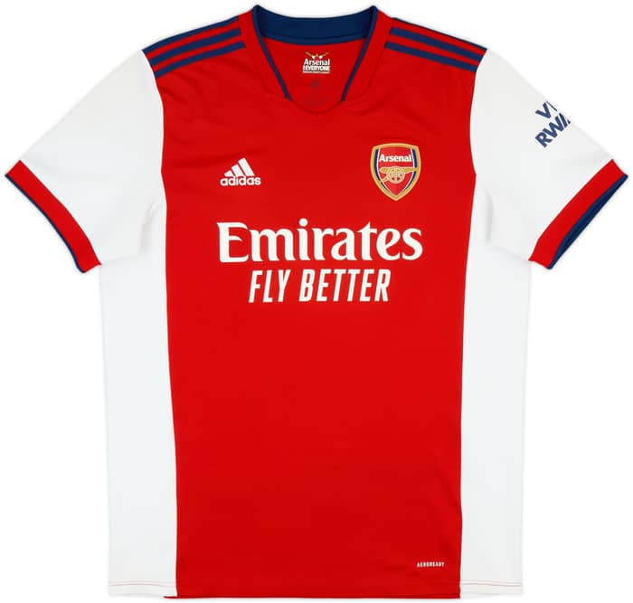 2021-22 Arsenal Home Shirt Saka #7 - 6/10 - (XL)