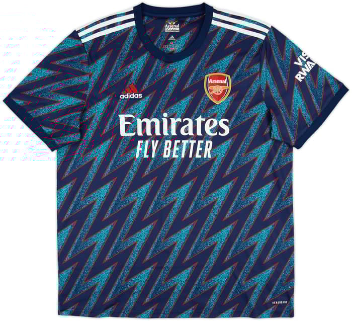 2021-22 Arsenal Third Shirt Smith Rowe #10 - 10/10 - (XL)