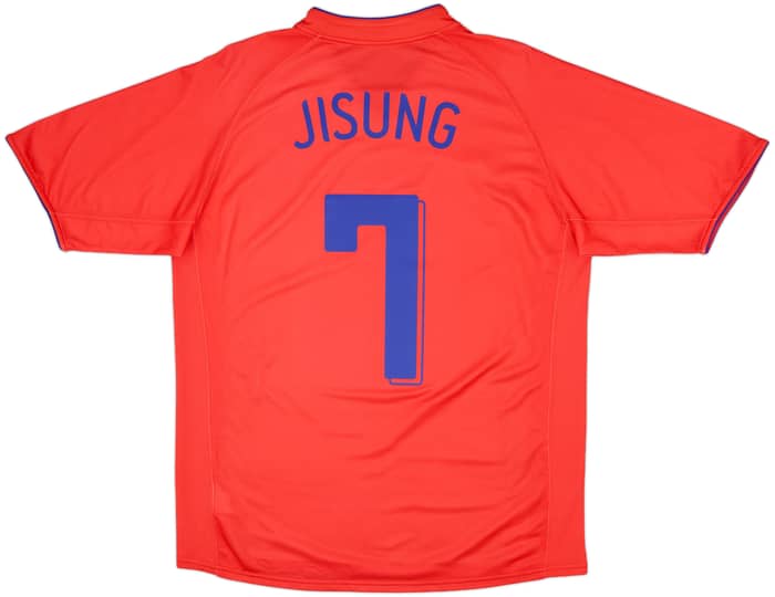 2006-08 South Korea Home Shirt Ji Sung #7 - 5/10 - (L)