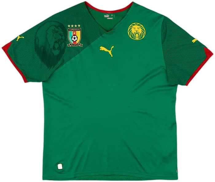 2010-11 Cameroon Home Shirt - 8/10 - (M)