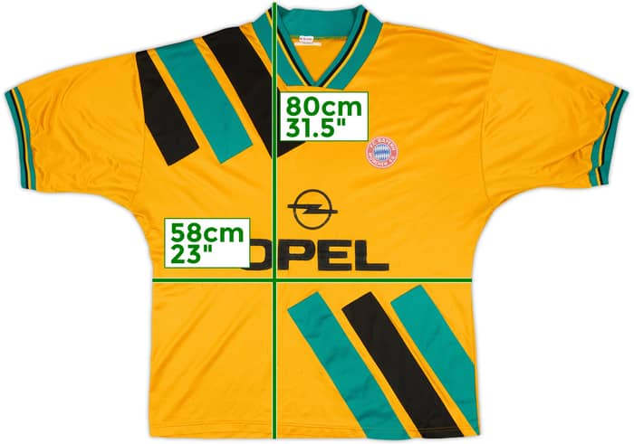 1993-96 Bayern Munich Away Shirt - 5/10 - (XXL)
