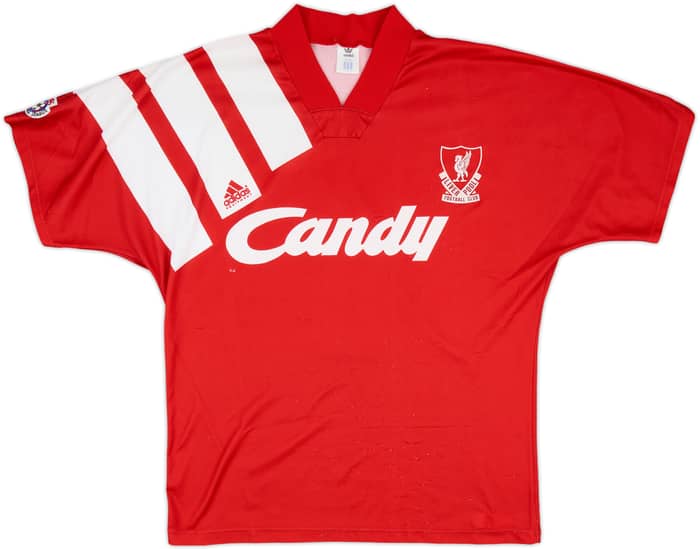 1991-92 Liverpool Home Shirt - 6/10 - (L)