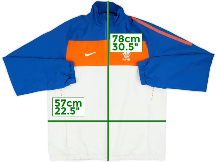 2010-12 Netherlands Nike Track Jacket - 5/10 - (M)