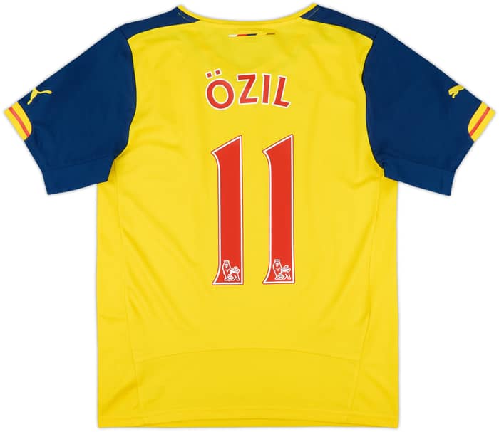 2014-15 Arsenal Away Shirt Ozil #11 - 7/10 - (XS)