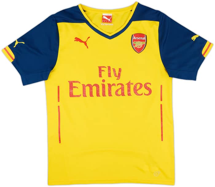 2014-15 Arsenal Away Shirt Ozil #11 - 7/10 - (XS)