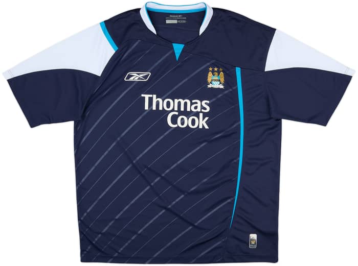 2005-06 Manchester City Away Shirt Dunne #22 - 7/10 - (XL)