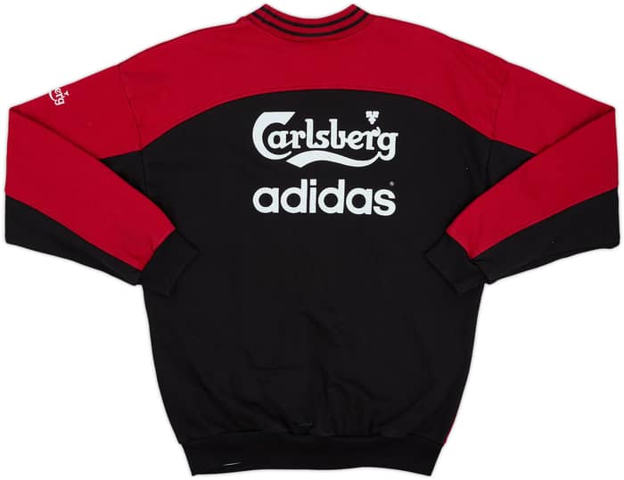 1993-95 Liverpool adidas Sweat Top - 6/10 - (M)